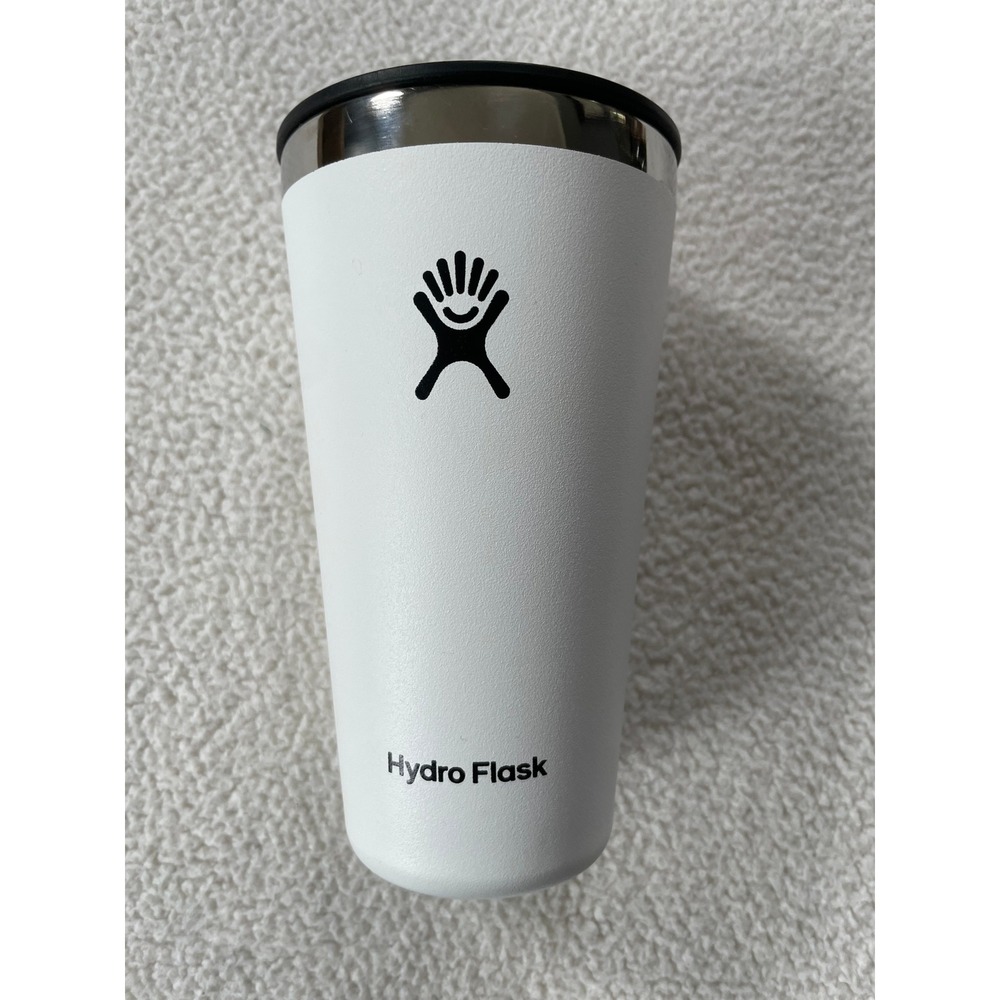 Hydro Flask 16 oz Tumbler White Insulated Stainless Steel T16110